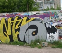Граффити на ул. Ухтомского